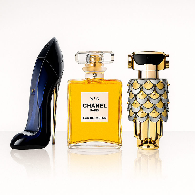 ✨ Carolina Herrera GOOD GIRL, Chanel Nº5 y Paco Rabanne FAME 🏆